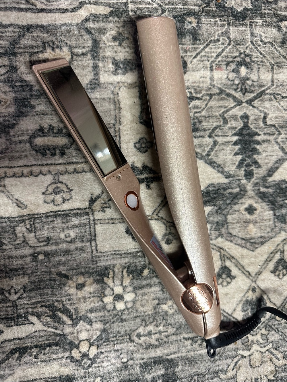 TYME Rose Gold Hair Straightener
